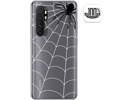 Carcasa Xiaomi Mi Note 10 Lite TUMUNDOSMARTPHONE Araña Multicolor