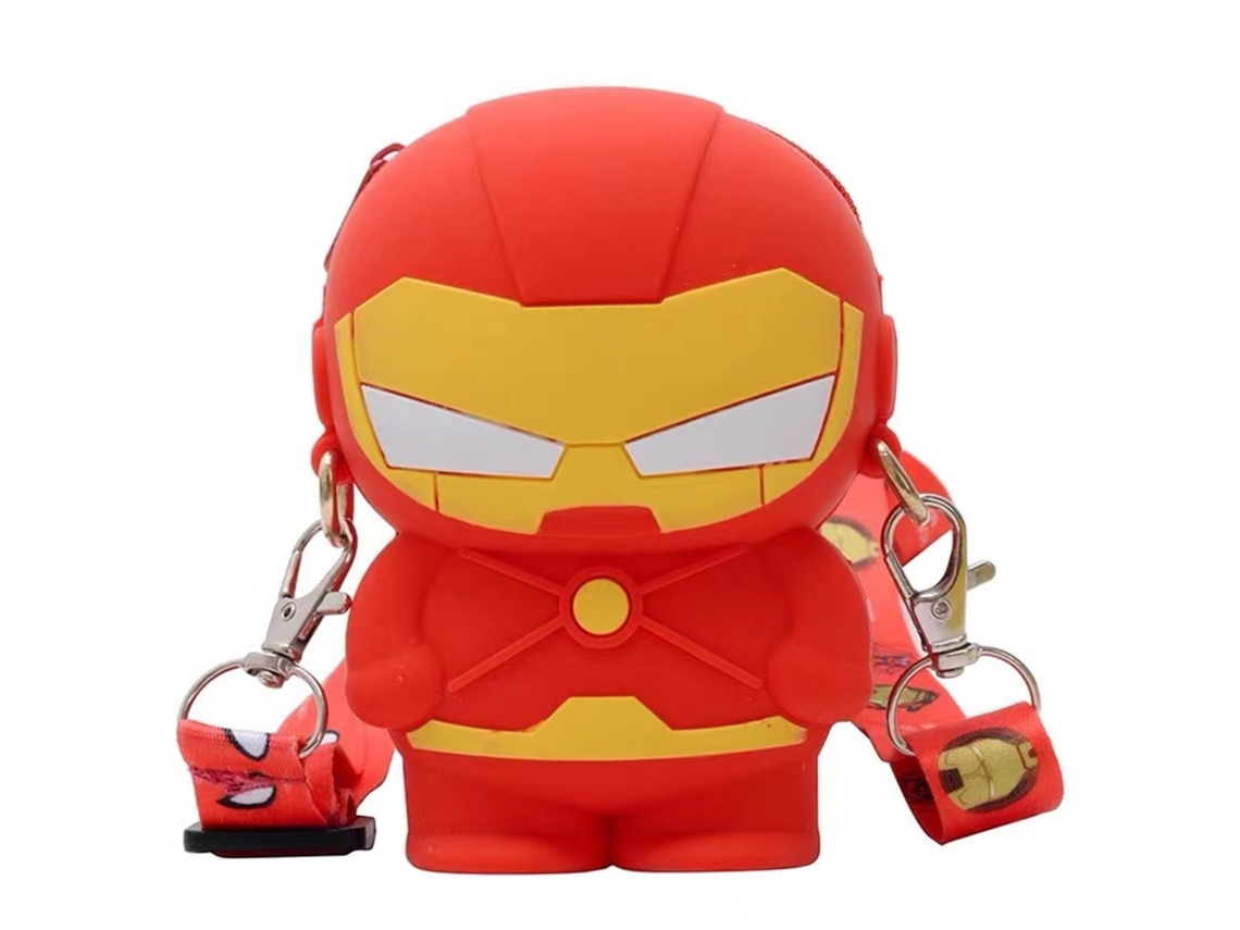 Monedero Infantil De Silicona, Bonito, Con Forma De Dibujos Animados Tridimensional Y Cordón.