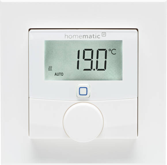 Homematic Ip Smart termostato de pared sensor humedad control inteligente mediante aplicación y amazon alexa 143159a0 hmipwth2