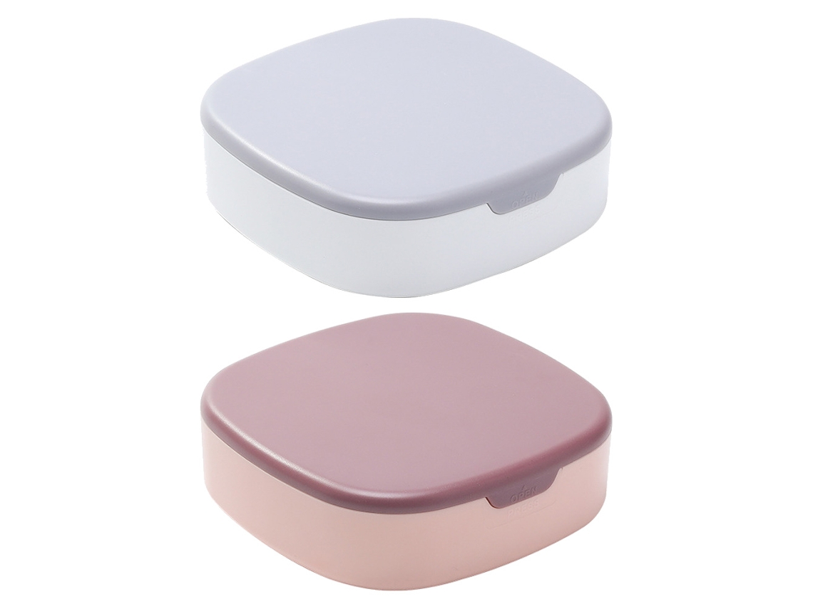 Caja de joyas pequeña, organizador de viaje portátil Kofihety