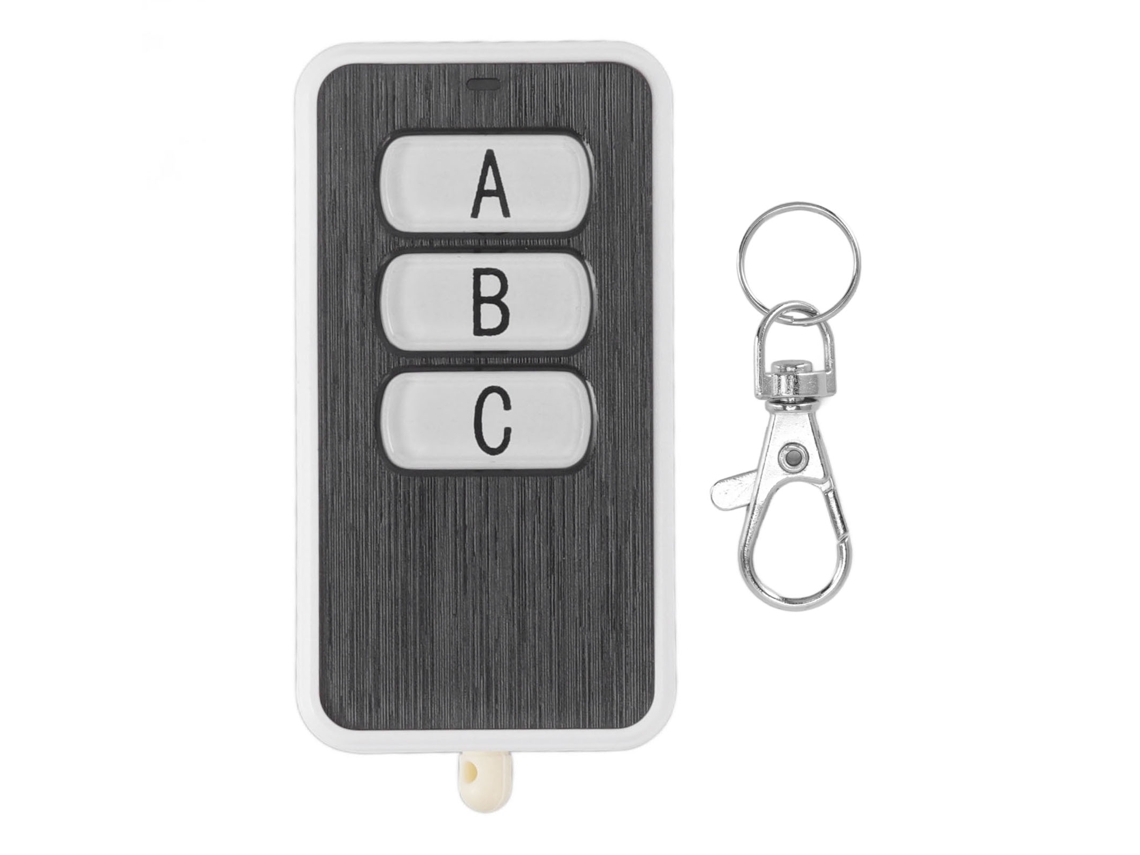 2026 Store-interruptor Inalámbrico Rf 315mhz 6v 3 Botones Antirrobo Para Puertas Automáticas Y Coches Eléctricos