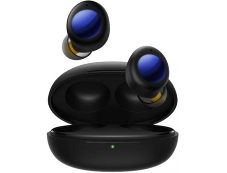 Auriculares Bluetooth True Wireless REALME Buds Air 2 Neo (In Ear - Micrófono - Noise Cancelling - Negro)