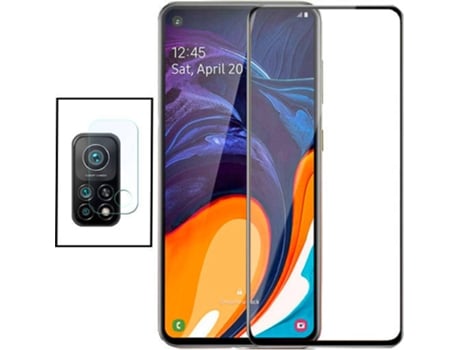 Kit Protector de Cámara Trasera Xiaomi Mi 10T Pro 5G PHONECARE y Cristal Templado 5D Full Cover