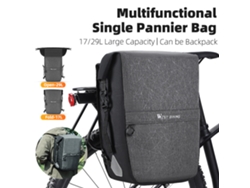 2026-bolsa Expandible Para Asiento Trasero De Bicicleta Mochila Multifuncional Con Gran Capacidad Para Almacenamiento En Bicicleta