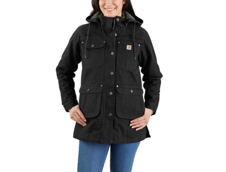 Casacos CARHARTT Casaco Folgado Weathered Duck Cinzento M