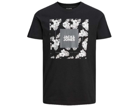 Camisola de Manga Corta Logo Frontal JACK&JONES