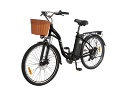 Bicicleta Elétrica Duy C6 De 26 Polegadas Com Motor De 350w, Autonomia De 80km, Acelerador E Assistência Ao Pedal, Ideal Para Uso Urbano E Trail