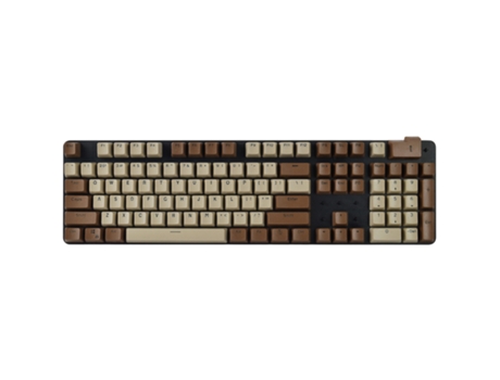 104 Piezas Teclas de Teclado Diseño Ergonómico Color Brillante Resistente a la Decoloración Decorativos PBT Teclados Mecánicos Teclas de Repuesto S...