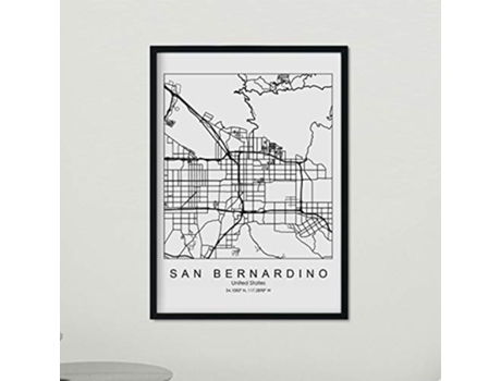 Poster NACNIC Mapa de San Bernardino (A3)
