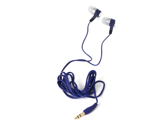 Auriculares con Cable GENER Omega Freestyle (In Ear - Noise Cancelling  - Azul)