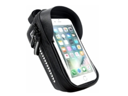 Bolsa para cuadro de bicicleta impermeable con gran capacidad y soporte para pantalla táctil Gusshious.