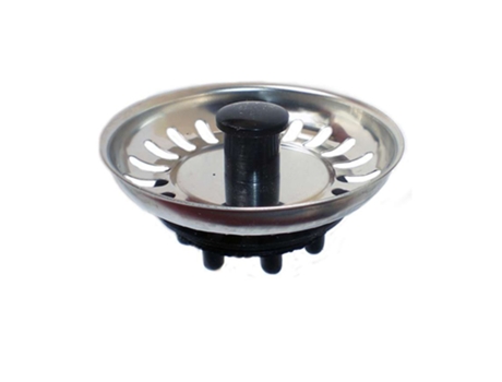 Tapón fregadero acero inoxidable con Goma