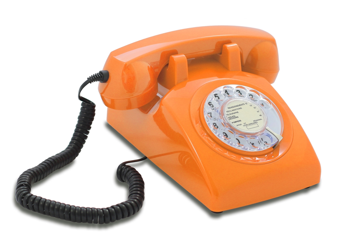 Teléfono Fijo OPIS TECHNOLOGY T60cab-orange Naranja
