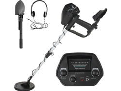 Detector de Metales + Auriculares + Pala TRENDPROTON ABS (Negro)