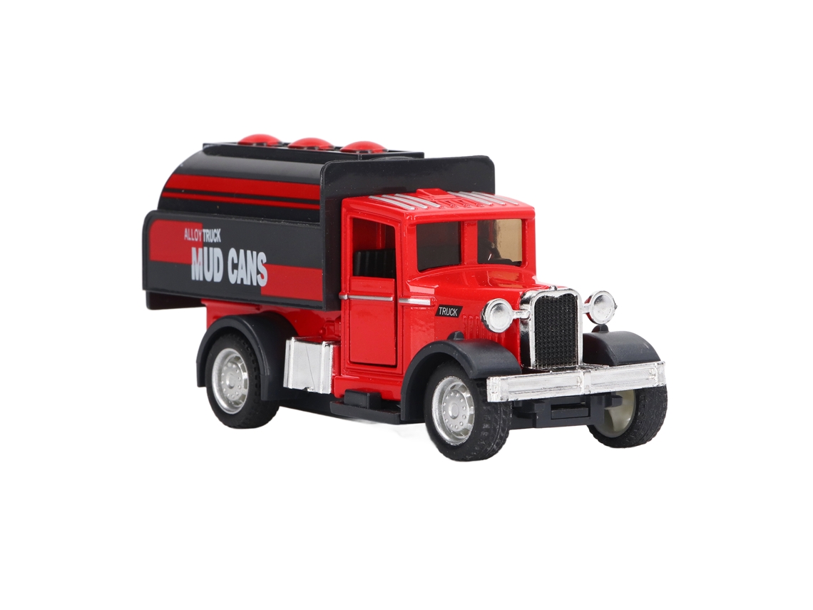 Brinquedo Caminhão Transporte Retro Liga 1:32 Modelo Colecionável Presente Para Crianças