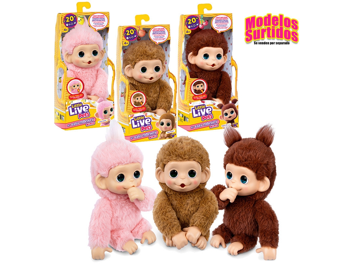 Little Live Pets My Baby Monkey Minis