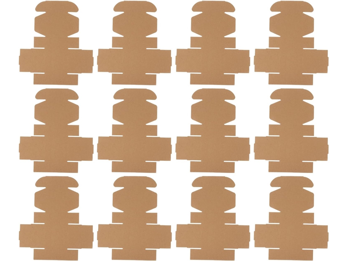 25 Cajas De Cartón Corrugado De 10x10x5 Cm, Mini Cajas De Embalaje Autoensamblables Para Envíos.