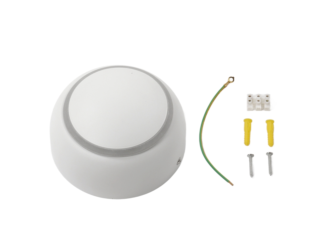 2026-lámpara De Pared Led 2700k Luz Cálida Ahorradora De Energía Giratoria Para Hogar Oficina Dormitorio Pasillo 85‑265v