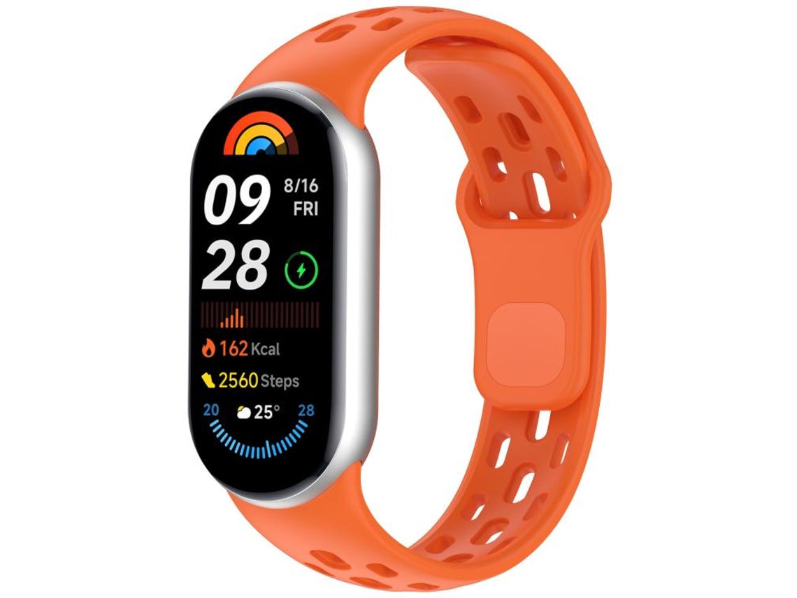 Pulsera para Xiaomi Smart Band 10/9/8 - TPU transpirable - Orificios con patrón de panal