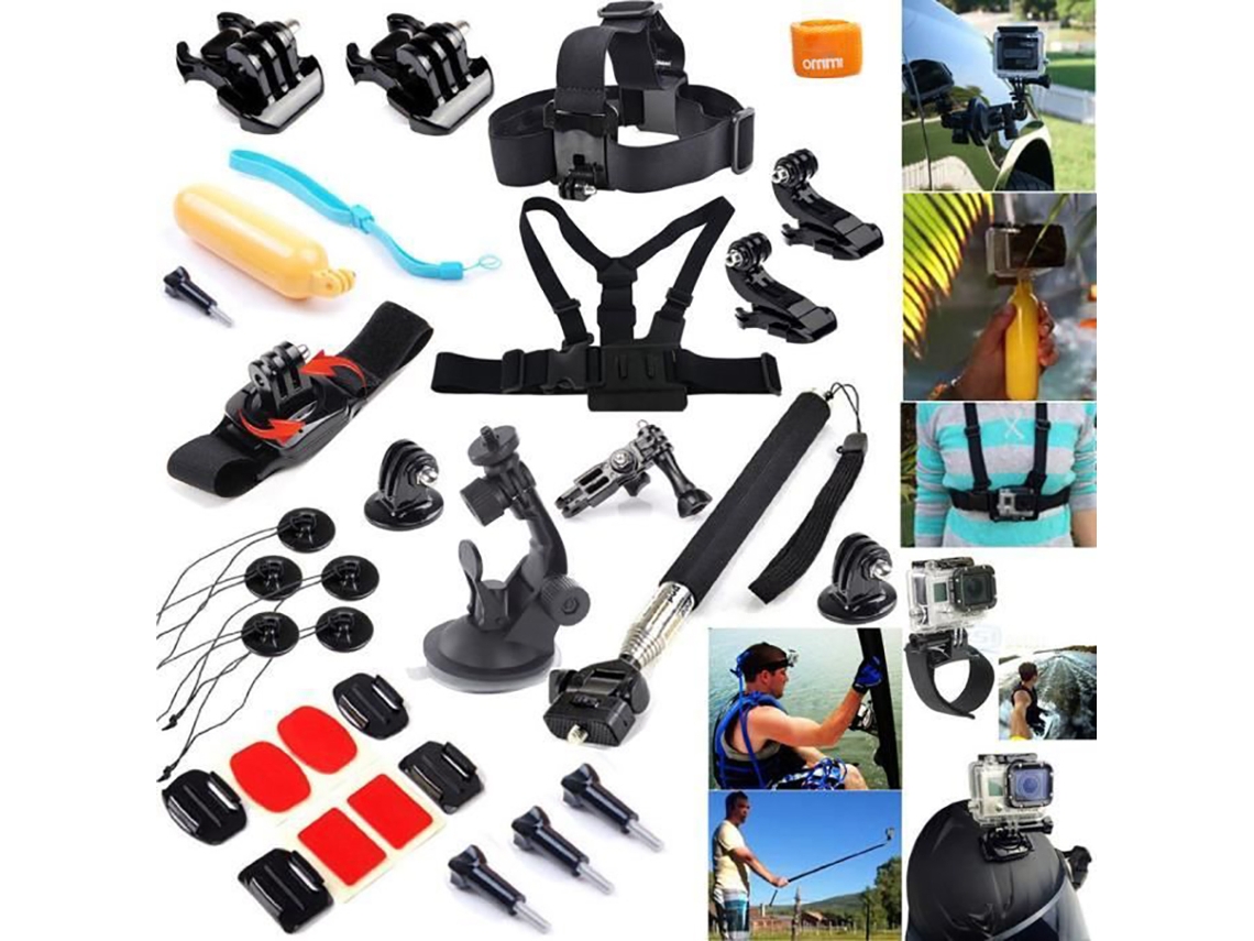 Kit De Accesorios Profesionales Para Hero 8 7 5 6 - Material De Alta Calidad, Duradero Y Fácil De Usar.