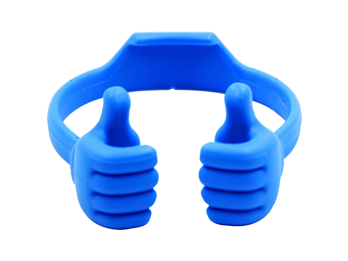 Suporte Em Formato De Polegar Em Silicone Flexível. Acessório Universal Para Celulares E Tablets, Ideal Para Uso Doméstico E Profissional.