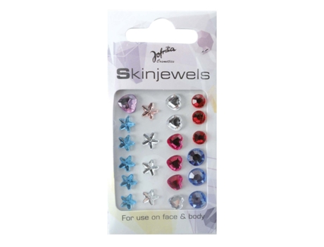 22 Joyas de piel autoadhesivas - Pastel JOFRIKA
