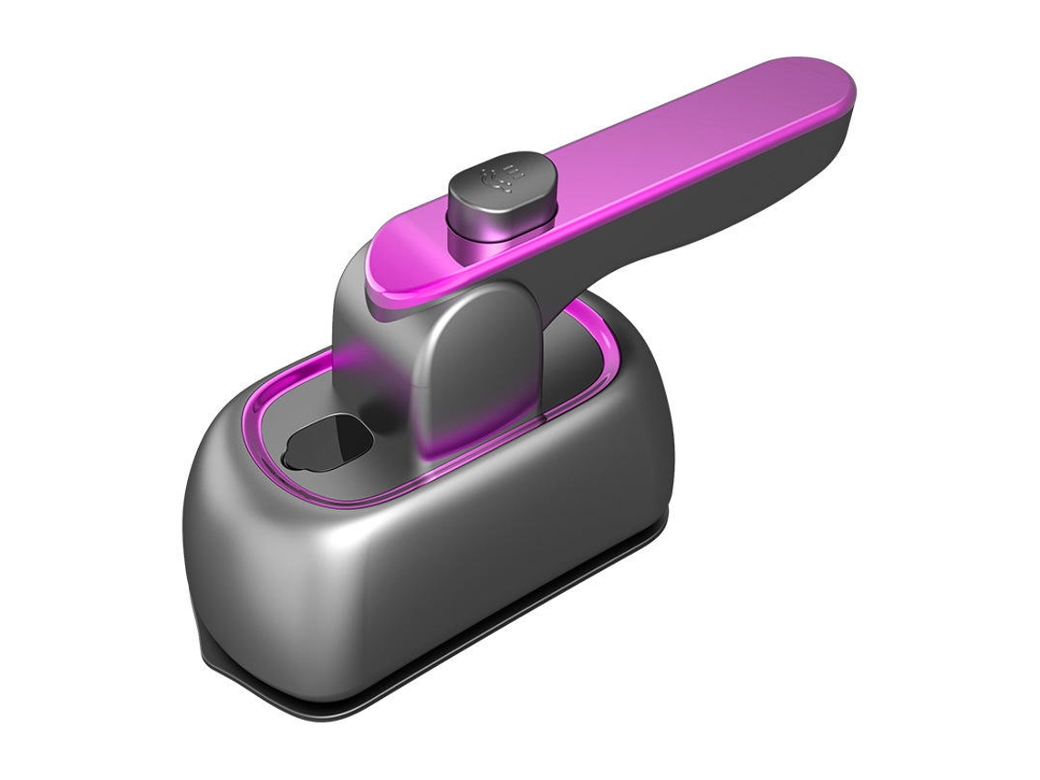Plancha De Vapor Nebulizada Portátil Mini Rotatoria Gris Norma Ue Wk-618