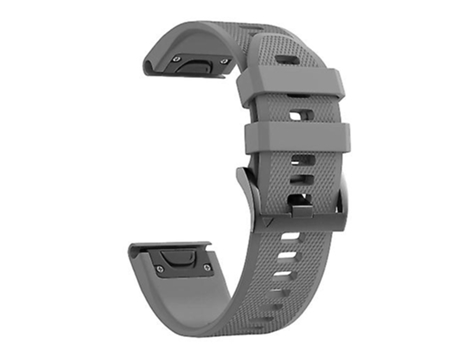 Correa Smartwatch Para Garmin Fenix 5S Plus 20Mm Correa De Reloj De Silicona Gris VENISYMLIS