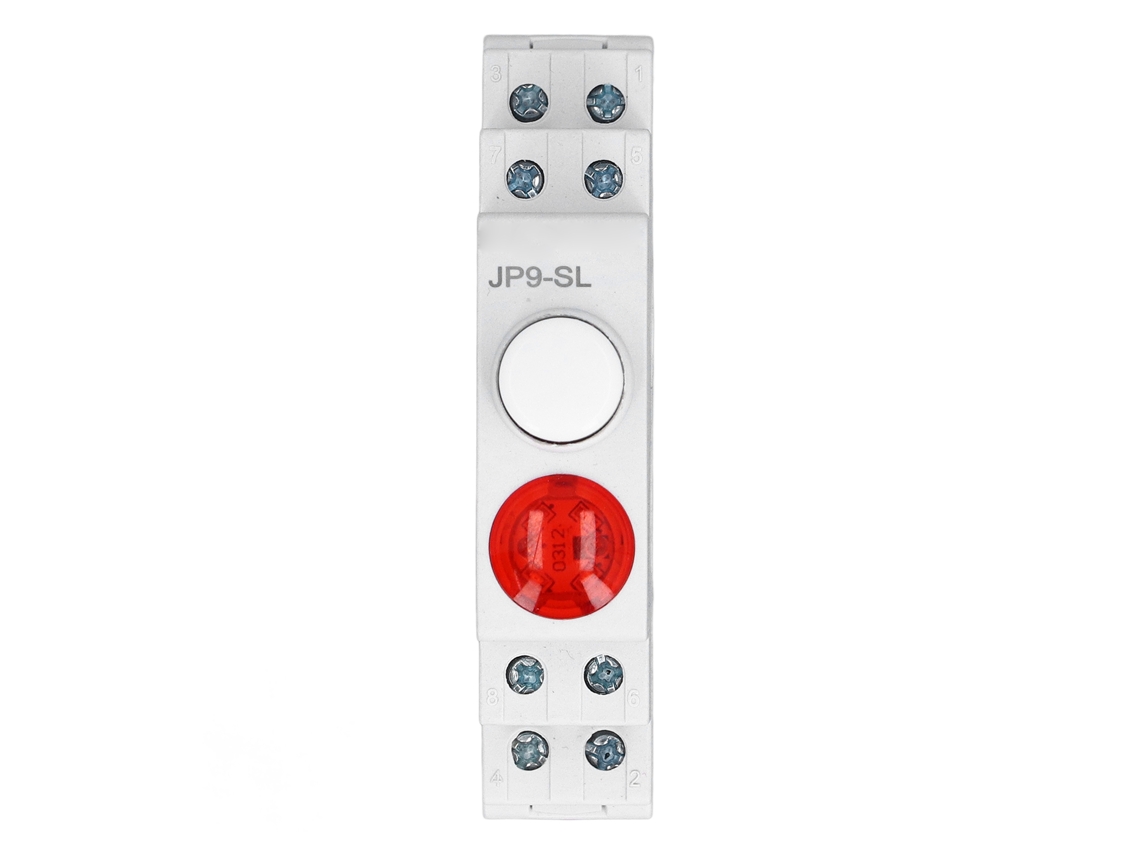 Indicador Led Para Contactor De Arranque Magnético Para Carril Din, Línea De Alimentación Ca/cc