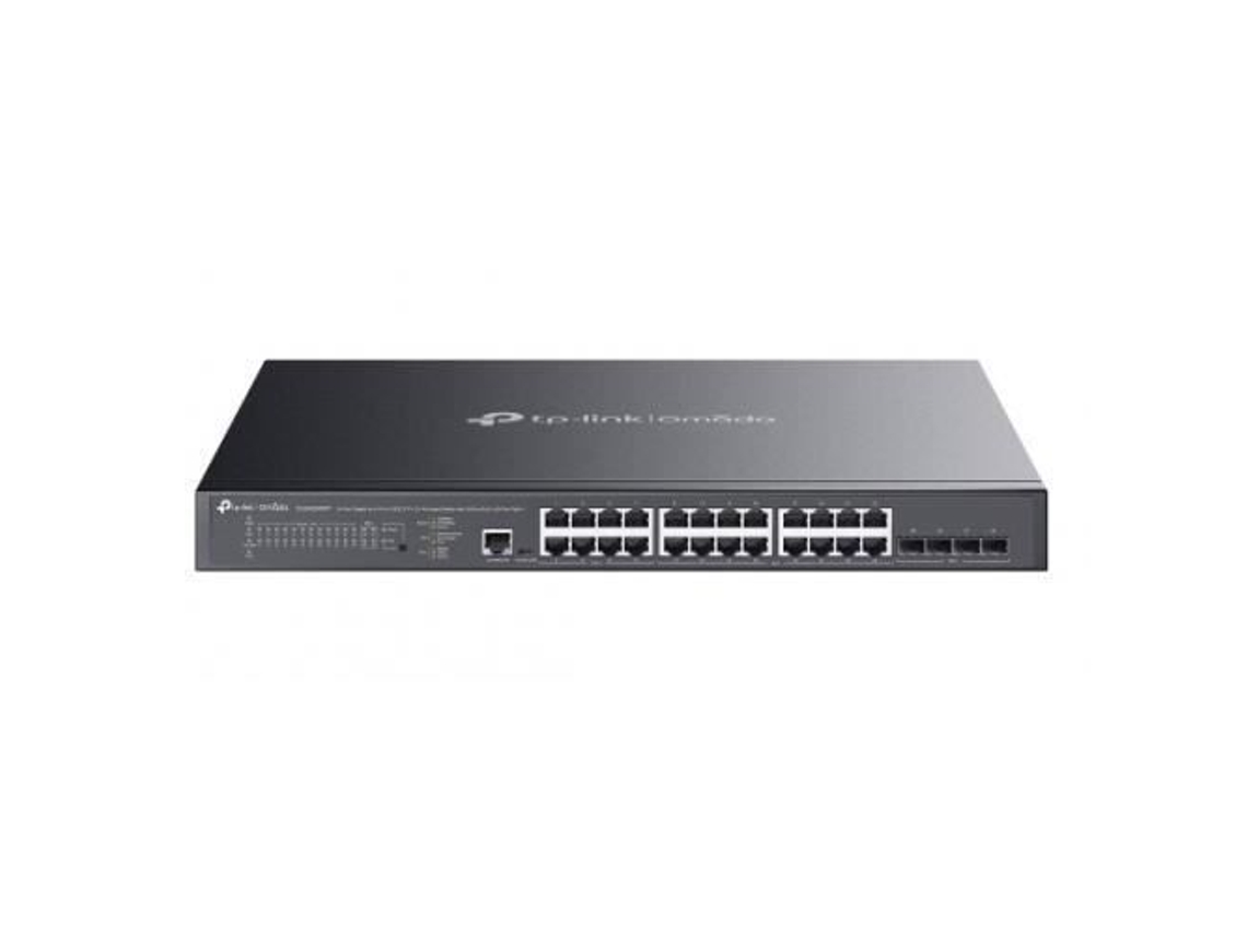 Conmutador Gigabit de 24 puertos con 4 puertos SFP 10ge, administración L2, 16 puertos PoE y 8 puertos PoE. Tp-link: enlace