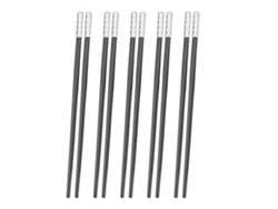 Palillos Reutilizables - Juego de 5 Pares de Fibra de Vidrio JEIIBRZUI