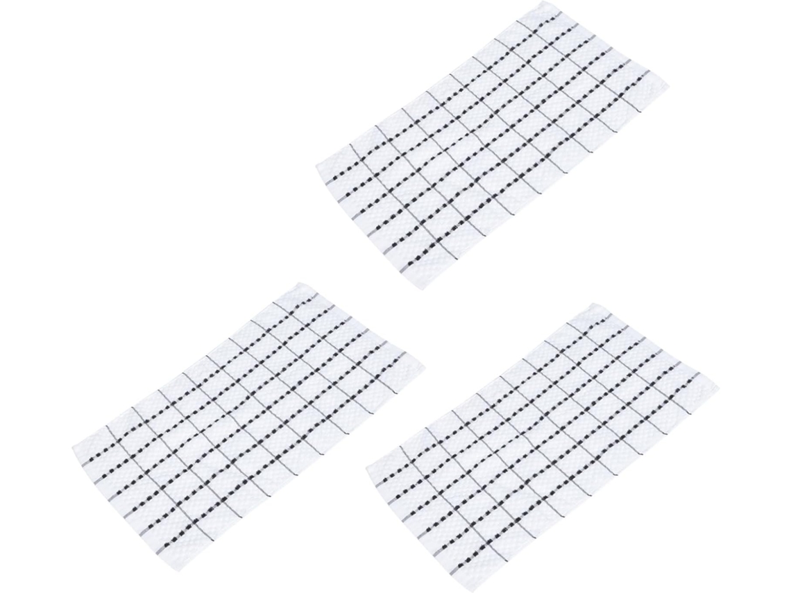 Juego de 3 paños de cocina de microfibra, absorbentes y multiusos para secar platos y manos, duraderos y cómodos. Vayotoy