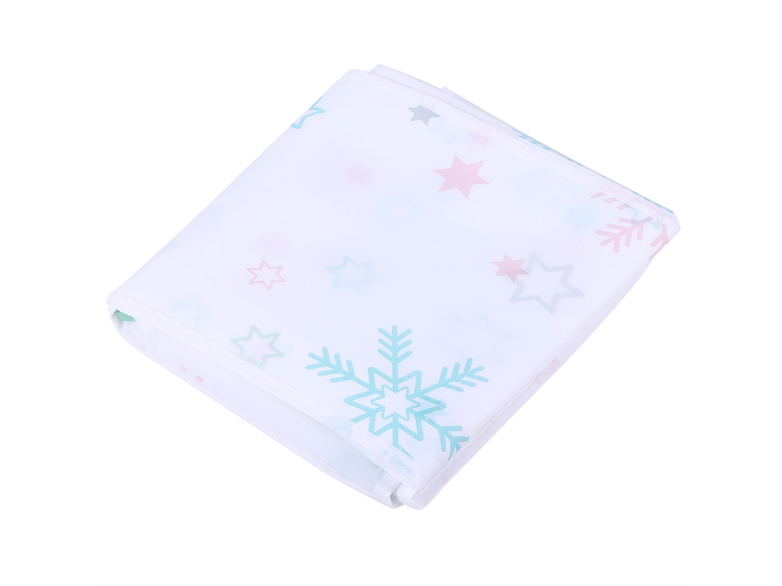 Funda protectora impermeable de PEVA para refrigerador con bolsa de almacenamiento 1