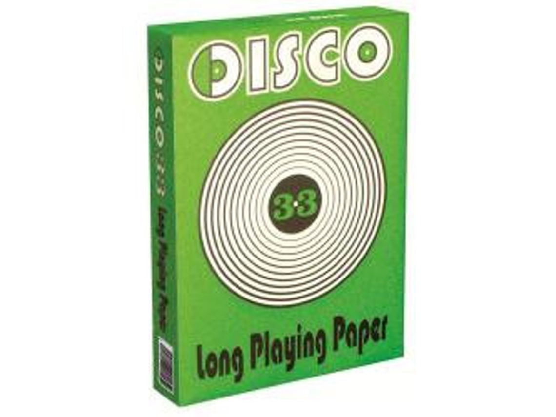 BURGO Disco 33 Papel para Impresora de Inyección de Tinta Blanco