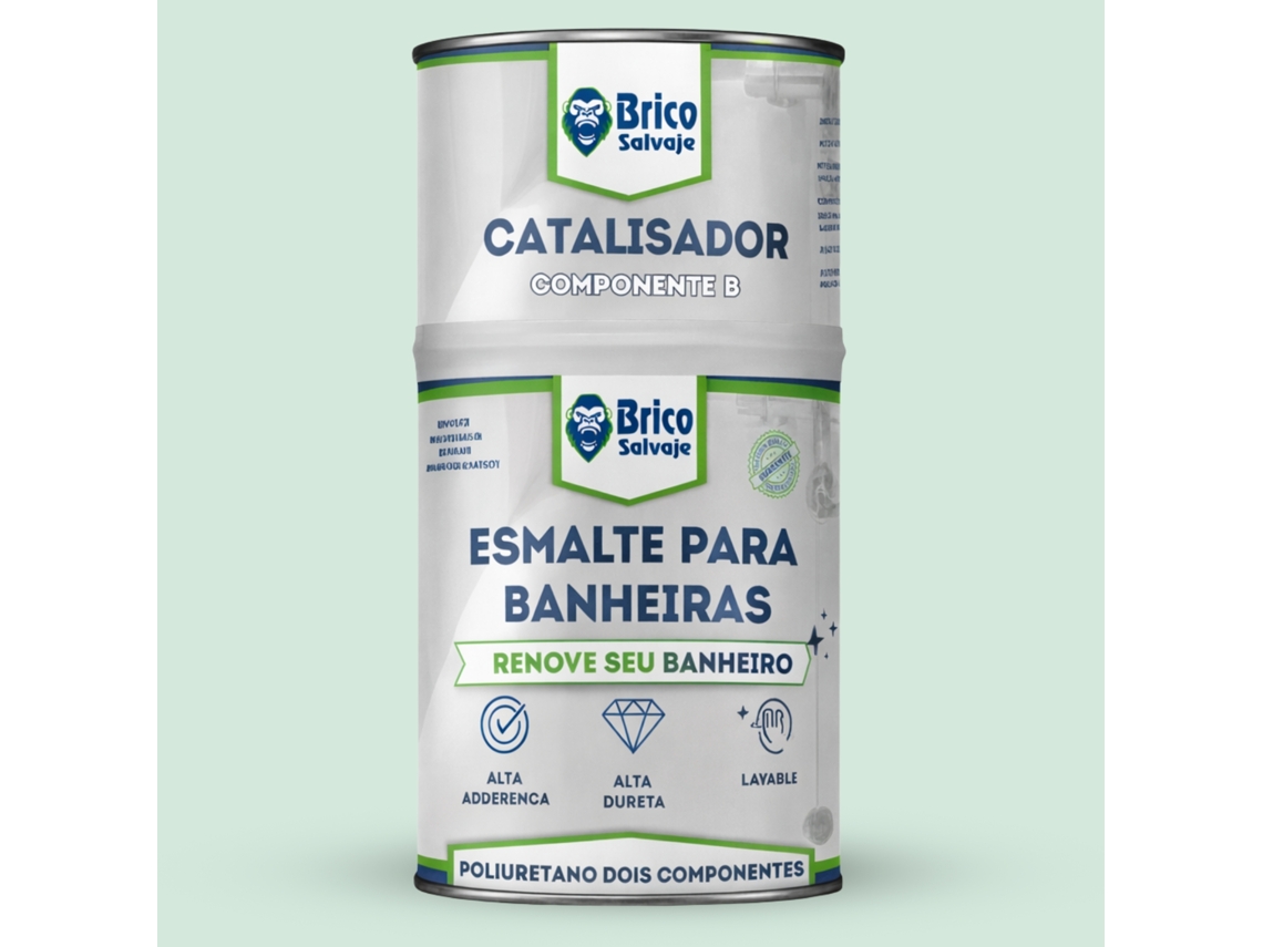 Pintura base para bañera y ducha Crawford verde claro mate | BRICOSALVAJE