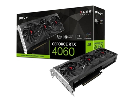 Tarjeta Gráfica PNY Geforce Rtx 4060 Xlr8 Gaming Verto Epic-X Rgb Overclocked Triple Fan/ 8Gb Gddr6