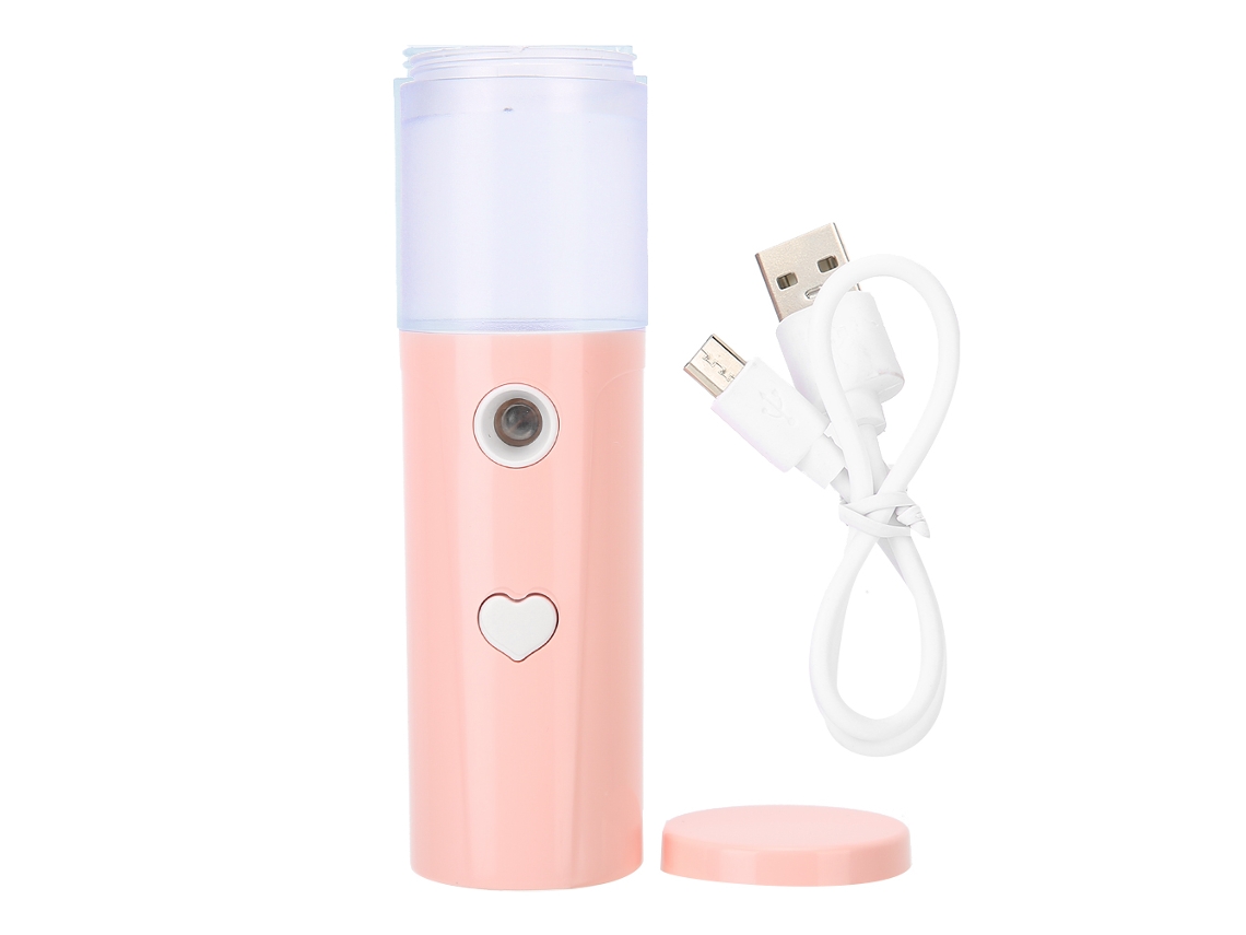 Spray Hidratante Facial Portátil Nano 30ml Recargable Por Usb Mister Facial