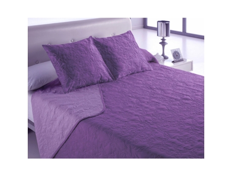 Colcha HOSTELINE VEGAS (Malva - 270 x 260 cm)