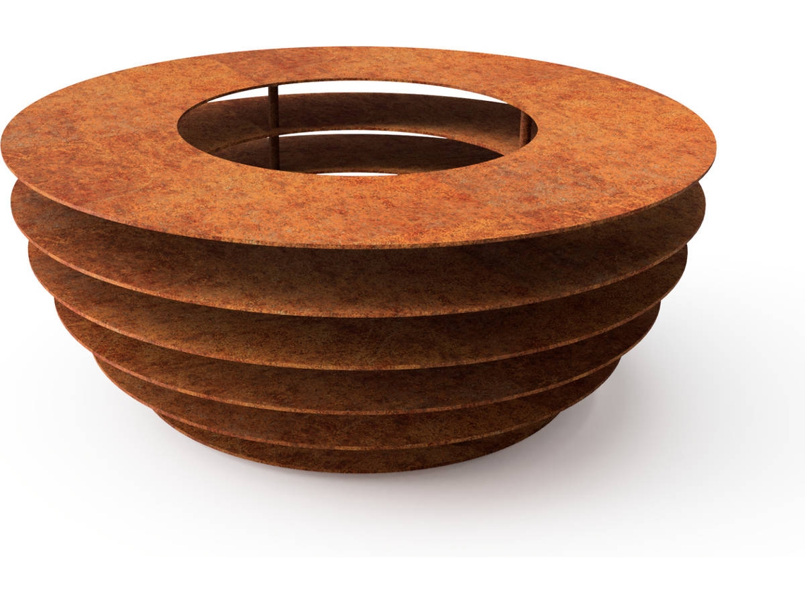 Brasero de Jardín TUOZI  Phobos (Gris - 60x60x24Cm)