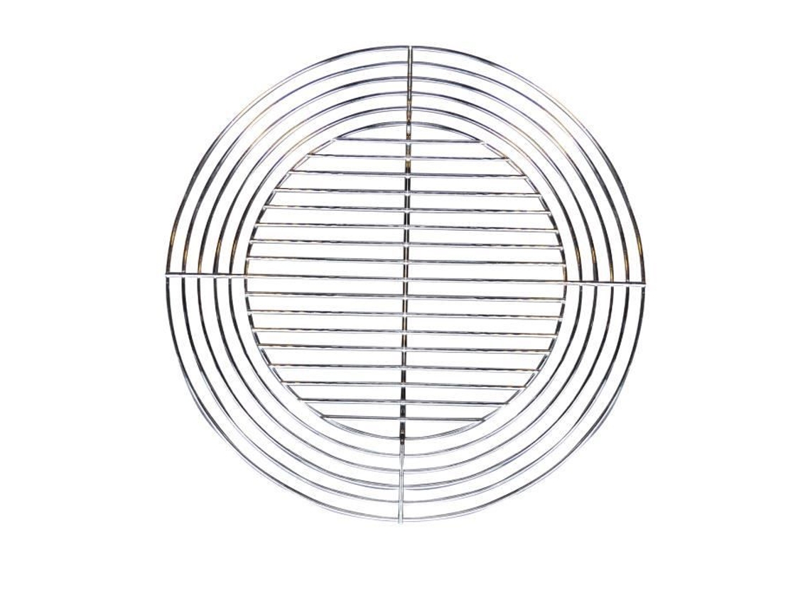 Parrilla De Acero Para Barbacoa A Carbón Cookin Garden Parrilla Redonda Cortable Ø 55 Cm