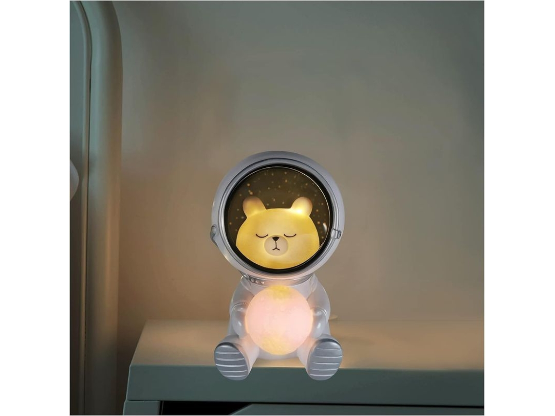 Lámpara De Noche Led Con Forma De Astronauta Para Niños, Un Bonito Regalo De Cumpleaños.