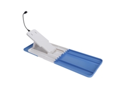 Reemplazo de pie profesional para pedicura doméstica, plegable y ajustable con luz LED.