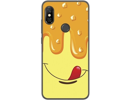 Carcasa Xiaomi Redmi Note 6 Pro TUMUNDOSMARTPHONE Helado Vainilla Multicolor