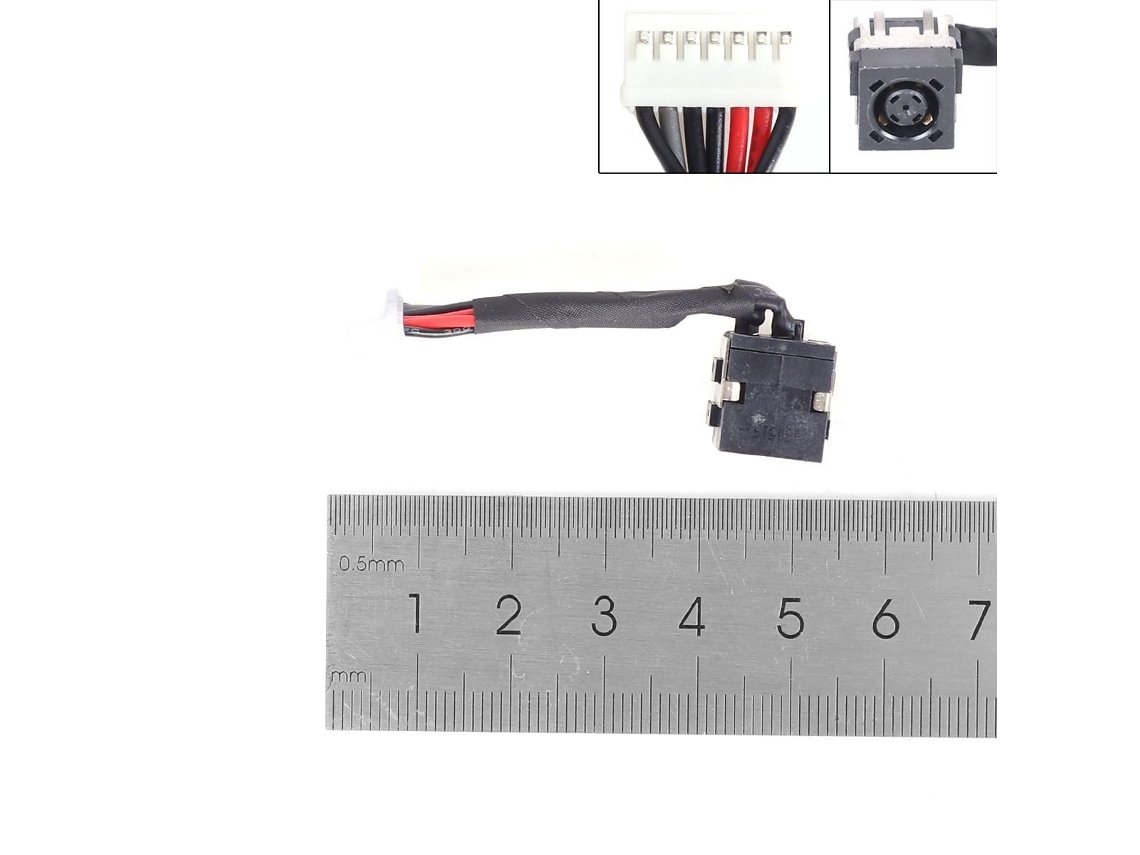 Cable conector de alimentación de CC compatible con Dell Latitude E4310 (DC30100AF0L G72VP 0G72VP)