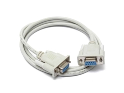 Cable Null Modem Serial / RS232 / DB9 / 9 Pines Femenino SIN MARCA