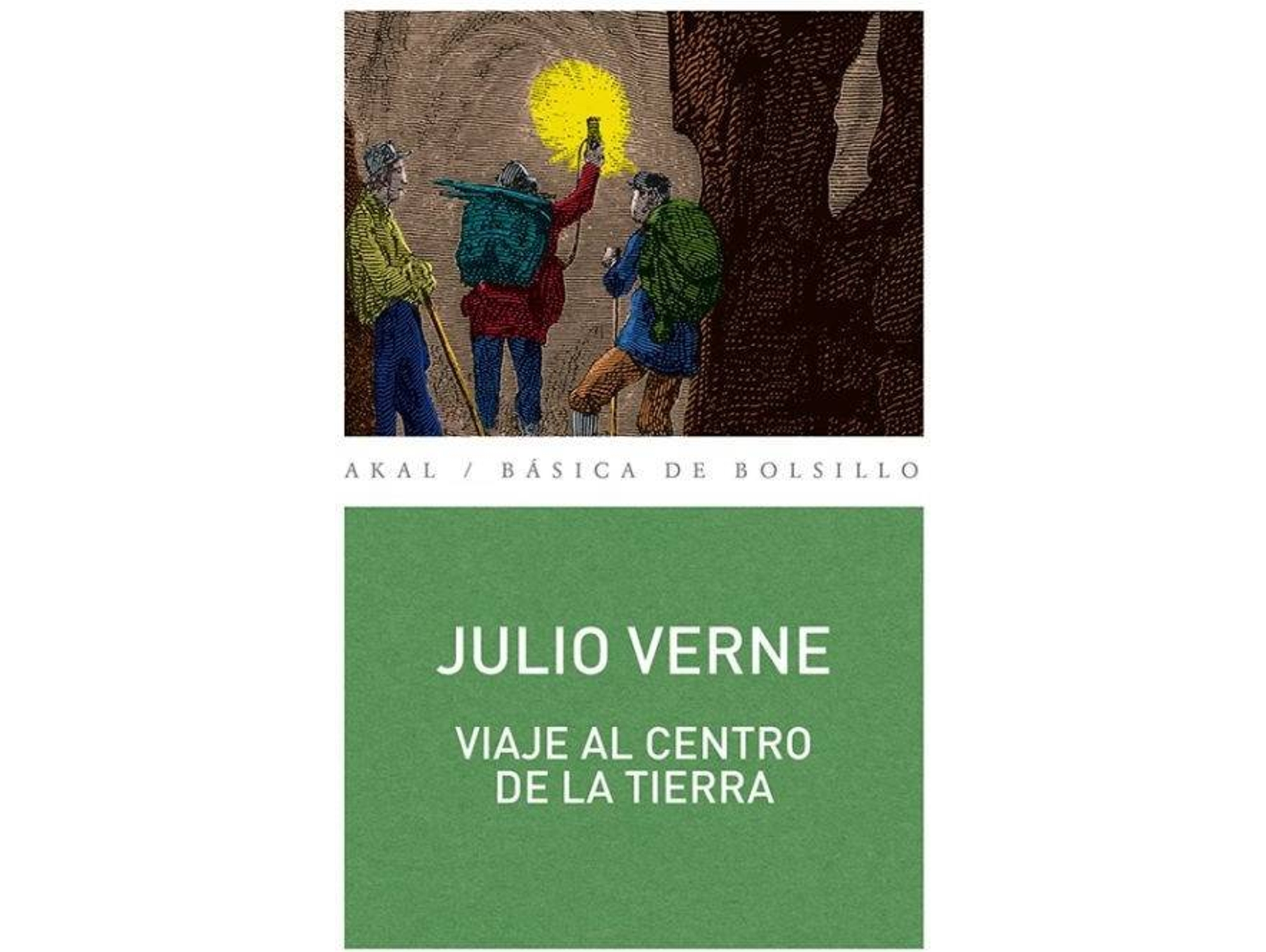 Libro Viaje Al Centro De La Tierra de Julio Verne (Español)