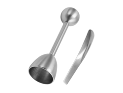 Abridor de huevos doméstico con descascarillador y pelador para huevos cocidos. Rosewell