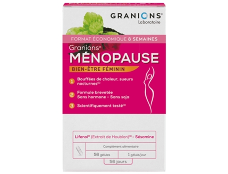 Menopausia 56 Cápsulas GRANIONS