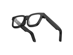 Gafas inteligentes E02c con IA, cámara de 800W, almacenamiento de 32 GB, transferencia Wi-Fi, micrófono dual, batería de 320 mAh y carga.