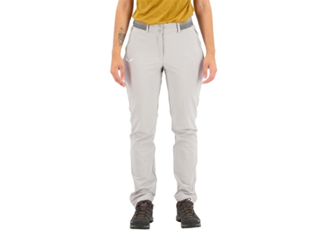 Calça SALEWA Calça Pedroc 3 Durastretch Cinzento S Mulher